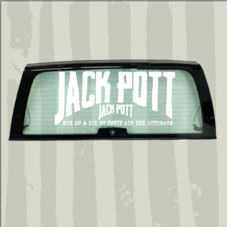 Jack Pott - Heckscheibenaufkleber-Set