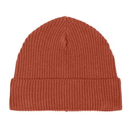 Pastor Gerald - Bio-Beanie Rostrot